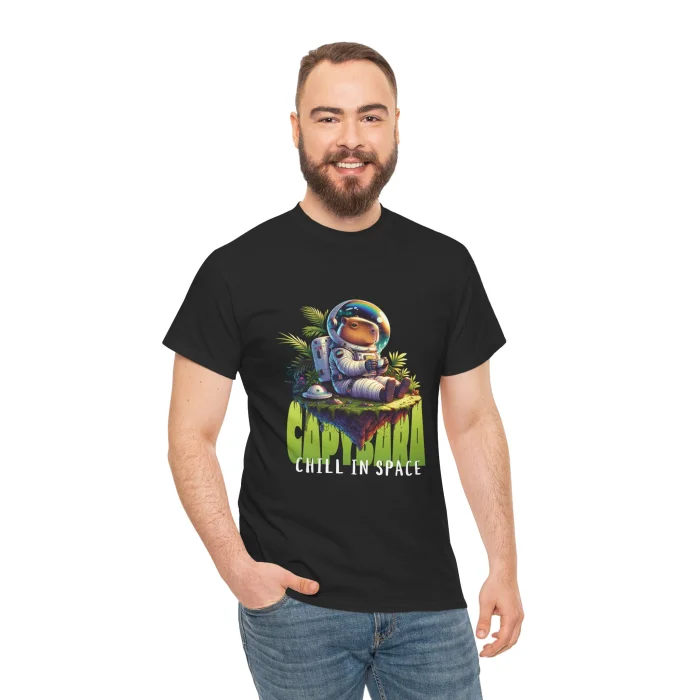 T-shirt z nadrukiem Kapibara